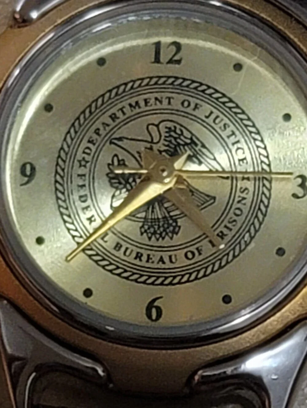 Department Of Justice Commemorative Watch.